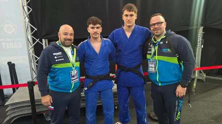 Zgodovinski uspeh za moški judo v Kamniku – Leon Adrović podprvak evropskega kadetskega pokala v Mariboru (1)